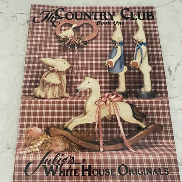 The Country Club Book One Julie's White House Originals 1987 Patterns Book - Picture 1 of 13